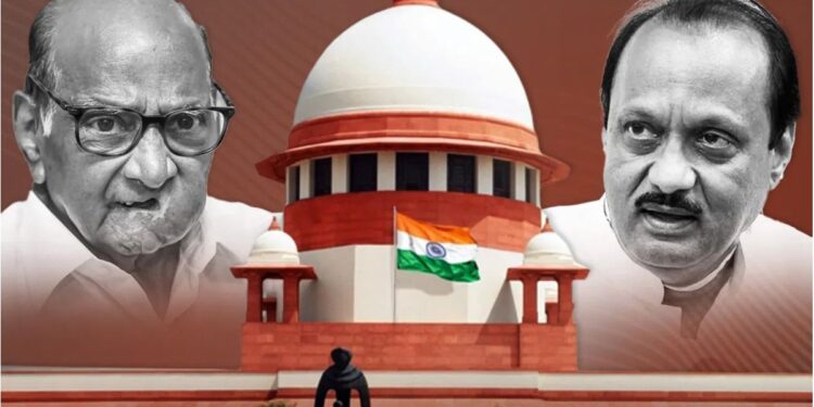 निवडणुकीपूर्वी सुप्रीम कोर्टाचा शरद पवार पक्षाला मोठा धक्का; अजितदादाच्या गटाला दिलासा, वाचा बातमी