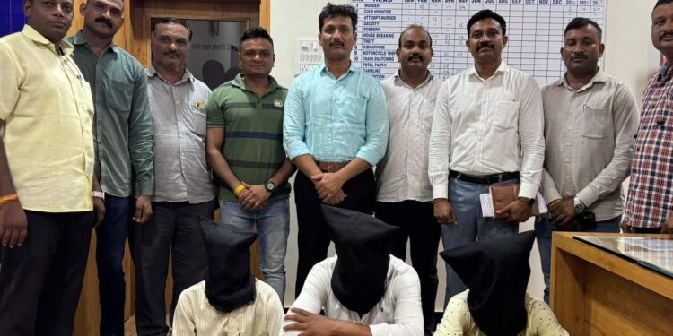 पोलवरील तारची चोरी करणाऱ्या टोळीचा पर्दाफाश; चोरी केलेले तारांचे बंडल जप्त