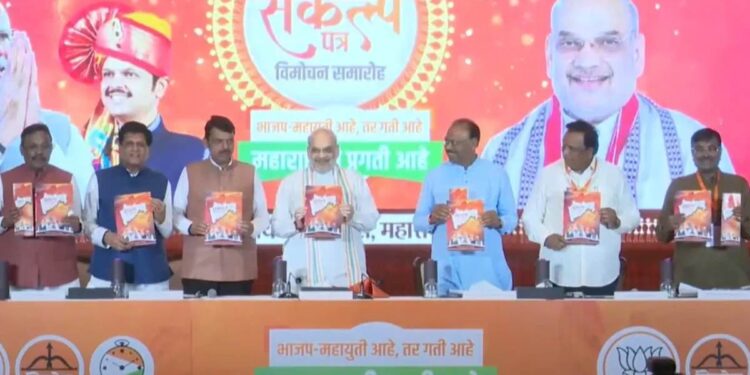 भाजपच्या जाहीरनाम्यात घोषणांचा पाऊस; महिला, शेतकरीसह तरुणांसाठी काय घोषणा? वाचा..