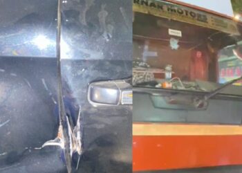 काँग्रेस नेत्याच्या गाडीला ट्रकने धडक दिल्याने अपघात