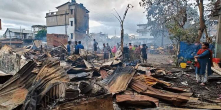 मणिपूरमध्ये महिलेला जिवंत जाळले; पोस्टमॉर्टम रिपोर्टमध्ये जे समोर आले ते धक्कादायकच