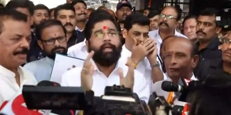मुख्यमंत्री एकनाथ शिंदेंची पहिली प्रतिक्रिया समोर