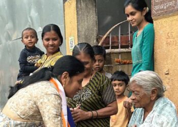 जयश्री महाजन यांच्या प्रचाराला जळगाव शहरवासीयांचा उत्स्फूर्त प्रतिसाद