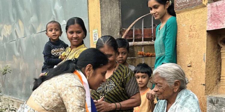 जयश्री महाजन यांच्या प्रचाराला जळगाव शहरवासीयांचा उत्स्फूर्त प्रतिसाद