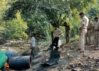 यावल तालुक्यात गावठी हातभट्टी दारूवर वनविभागाकडून कारवाई