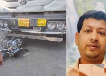 भरधाव डंपरच्या धडकेत तरुणाचा जागीच मृत्यू, जळगाव शहरातील घटना