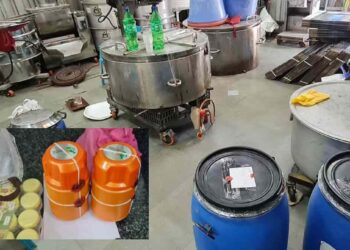 शहाद्यात बोगस आयुर्वेदिक औषधी निर्मिती करणाऱ्या कारखान्यावर छापेमारी; लाखो रुपयांचा मुद्देमाल हस्तगत