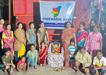 गोजराई फाउंडेशनतर्फे सावित्रीबाई फुले यांची जयंती उत्साहात साजरी