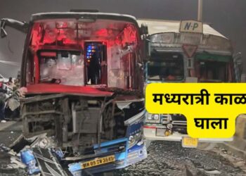 काळाचा घाला; पाच वाहनांचा विचित्र अपघातात तीन ठार, १४ जखमी