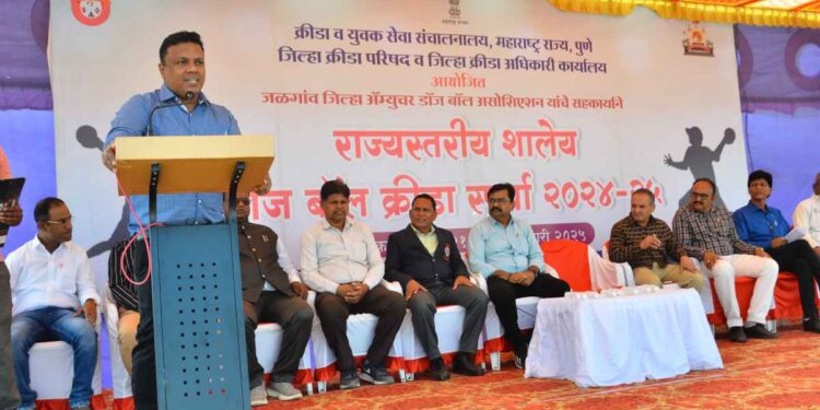 “जीवनात यश आणि अपयश पचविण्याची क्षमता खेळा मुळेच येते.”; जिल्हा नियोजन अधिकारी विजय शिंदे