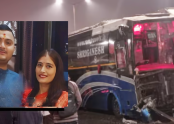 अमळनेरच्या दाम्पत्यावर काळाचा घाला; ट्रॅव्हल्सचा अपघातात मृत्यू