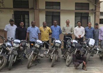 धुळ्यात चोरीच्या ९ दुचाकींसह अट्टल चोरटा पोलिसांच्या तावडीत