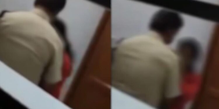 पोलीस कार्यालयातील बाथरूममध्ये डीएसपीचे महिलेसोबत अश्लील कृत्य; व्हिडिओ व्हायरल