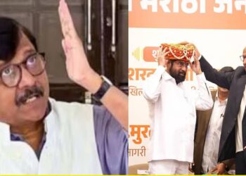 हा सत्कार एकनाथ शिंदेंचा नव्हे तर.. संजय राऊतांची शरद पवारांवर जळजळीत टीका
