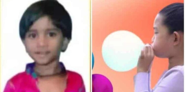 हृदयद्रावक! फुगा फुगवताना 8 वर्षाच्या चिमुकलीचा मृत्यू, धुळ्यातील घटना