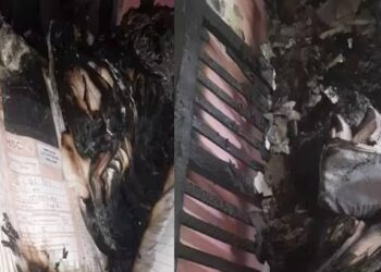 अरे देवा! शिक्षिकेच्या घराला आग, बारावी परिक्षेच्या उत्तरपत्रिका जळून खाक