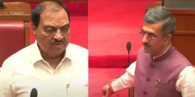 राज्यात ४२ मंत्री, सभागृहात केवळ दोनच मंत्री सहभागी; एकनाथ खडसे शंभुराजेंवर संतापले, म्हणाले…