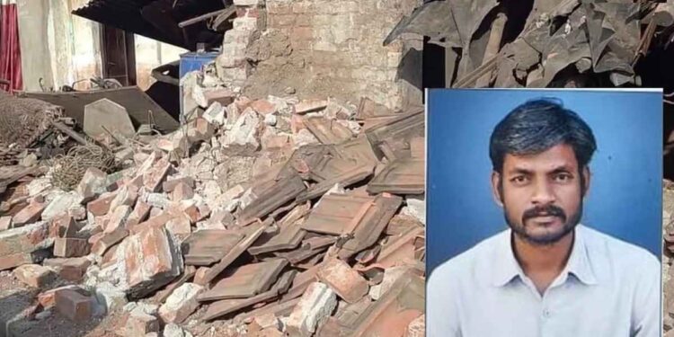 शहाद्यात भरधाव ट्रकची घराला धडक; एकाचा मृत्यू, महिला गंभीर जखमी