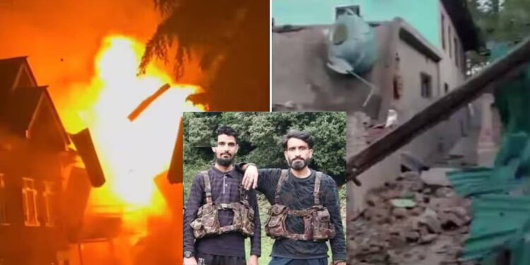 पहलगाम हल्ल्यानंतर सरकार अ‍ॅक्शनमध्ये ; हल्‍ल्‍यात सहभागी दहशतवाद्याचे घर बॉम्‍बने उडवले