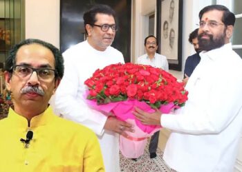 एकनाथ शिंदे-राज ठाकरेंच्या भेटीवर ठाकरे गटाची पहिली प्रतिक्रिया; म्हणाले,’तो ***आहे…’