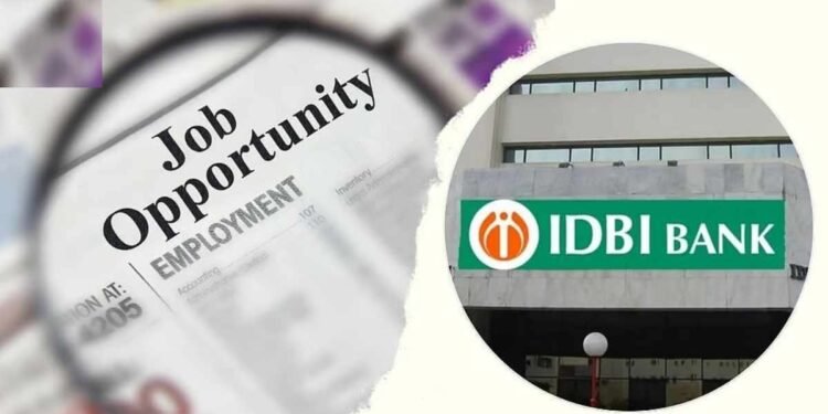 IDBI बँकेत भरघोस पगाराच्या नोकरीची संधी; पात्रता काय अन् अर्ज कसा करावा? जाणून घ्या