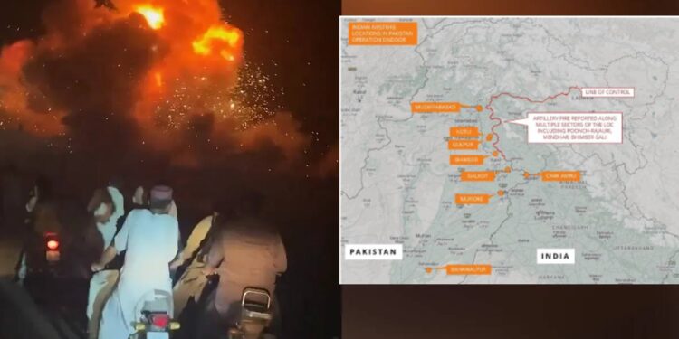 अखेर भारताने पहलगाम हल्ल्याचा घेतला बदला; पाकिस्तानात घुसून ९ दहशतवादी तळ उडविले