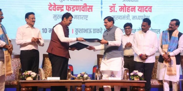 तापी मेगा रिचार्ज प्रकल्पाबाबत महाराष्ट्र आणि मध्यप्रदेशात ऐतिहासिक करार