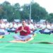 भुसावळच्या रेल्वे मैदानावर आंतरराष्ट्रीय योग दिन उत्साहात साजरा