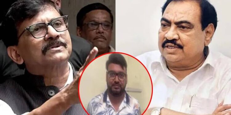 रेव्ह पार्टीत एकनाथ खडसेंच्या जावयाला अटक; संजय राऊत संतापले, म्हणाले