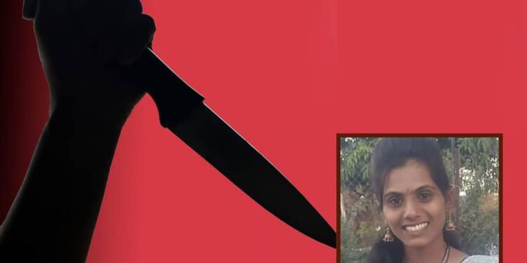 चारित्र्याच्या संशयावरून पतीने केली पत्नीची चाकूने भोसकून निर्घृण हत्या ; पाचोरा तालुक्यातील घटना
