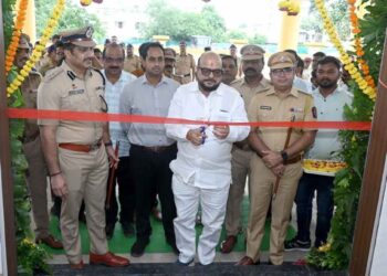 रामानंद पोलीस स्टेशनचे पालकमंत्री गुलाबराव पाटील यांच्या हस्ते लोकार्पण