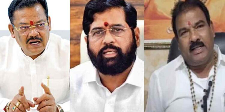 दोन्ही ‘संजय’मुळे पक्षाची प्रतिमा डागाळली? एकनाथ शिंदेंनी दोघांचे कडक शब्दात टोचले कान