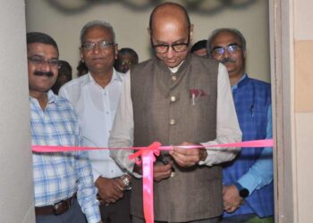 विद्यापीठातील माध्यमशास्त्र प्रशाळेतील अत्याधुनिक दृकश्राव्य स्टुडीओचे कुलगुरूंच्या हस्ते उद्घाटन