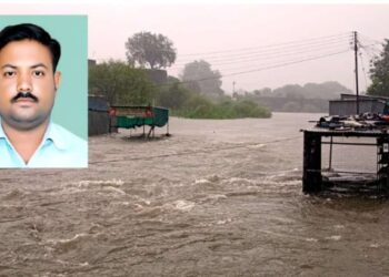 शेतकऱ्याचा नाल्याच्या पुरात वाहून गेल्यानं मृत्यू ; पाचोऱ्यातील दुर्दैवी घटना