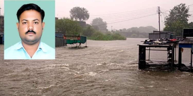 शेतकऱ्याचा नाल्याच्या पुरात वाहून गेल्यानं मृत्यू ; पाचोऱ्यातील दुर्दैवी घटना