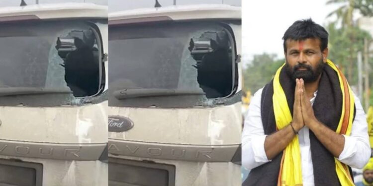 लक्ष्मण हाकेंच्या वाहनावर अज्ञात तरुणांकडून हल्ला ; घटनेने खळबळ