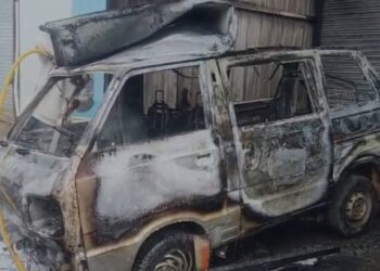 चारचाकी गाडीमध्ये गॅस भरताना स्फोट ; जामनेरमधील घटना