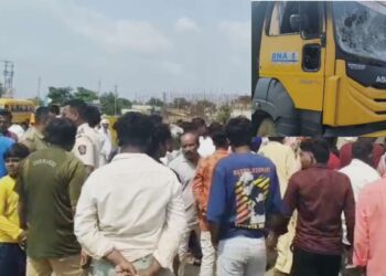 भरधाव डंपरने दुचाकीवरील तिघांना चिरडले ; मुक्ताईनगरमधील भीषण अपघात