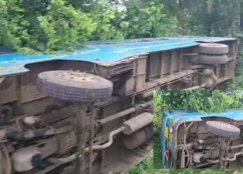 नंदुरबारमध्ये विद्यार्थ्यांनी भरलेल्या एसटीला भीषण अपघात; २५ ते ३० विद्यार्थी जखमी, तीन जण गंभीर