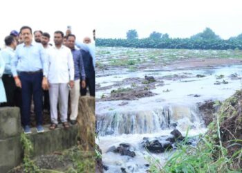 जिल्ह्यात अतिवृष्टीमुळे नुकसान झालेल्या शेतकऱ्यांना शासन सर्वतोपरी मदत करणार- आपत्ती व्यवस्थापन मंत्री गिरीश महाजन
