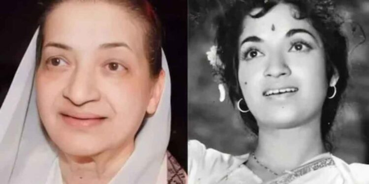 मराठी सिनेसृष्टीतून दुःखद बातमी ; प्रसिद्ध अभिनेत्री संध्या शांताराम यांचं निधन