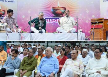 चांदोरकर प्रतिष्ठानतर्फे आयोजित” पाडवा पहाट” कार्यक्रमास रसिकांची उत्स्फूर्त दाद 