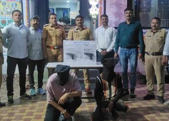 भुसावळ पोलिसांची मोठी कारवाई ; दोन गावठी पिस्तूलसह दोन आरोपींना अटक