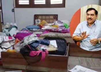 मोठी बातमी ! एकनाथ खडसेंच्या जळगावतील निवासस्थानी चोरट्यांचा डल्ला ; इतक्या अंगठ्या आणि रोख केली लंपास