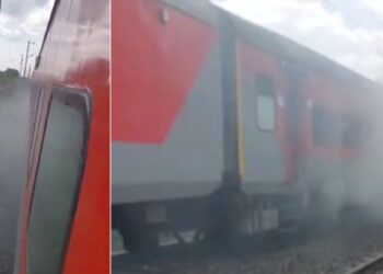 भादली स्थानकाजवळ पुष्पक एक्सप्रेसच्या बोगीला आग; प्रवाशांमध्ये खळबळ