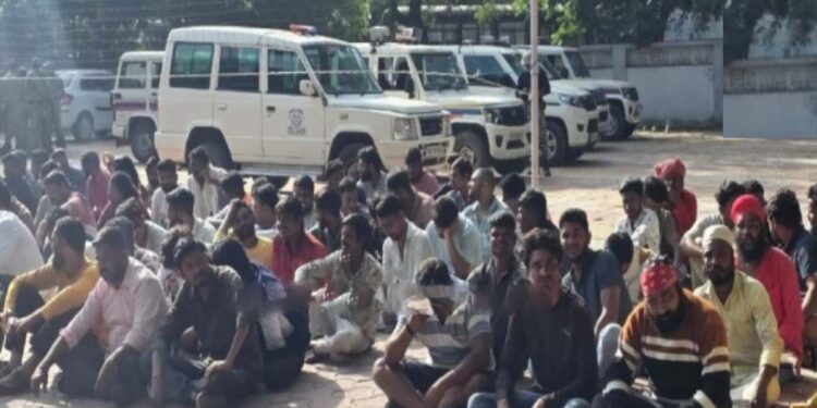 भल्या पहाटे जळगावात सराईत ८४ हून अधिक गुन्हेगारांची धरपकड ; पोलिसांच्या कोंबिंग ऑपरेशनमुळे गुन्हेगारांमध्ये खळबळ