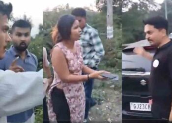 मनसोक्त जेवण केलं, हॉटेलचं बिल न भरताच पळ काढला, पण.. रस्त्यावर राडा! Video पाहाच