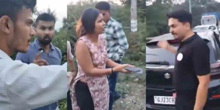 मनसोक्त जेवण केलं, हॉटेलचं बिल न भरताच पळ काढला, पण.. रस्त्यावर राडा! Video पाहाच