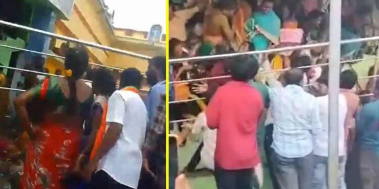 कार्तिकी एकादशीला भयंकर घडलं; वेंकटेश्वर स्वामी मंदिरात चेंगराचेंगरीत ९ भाविकांचा मृत्यू