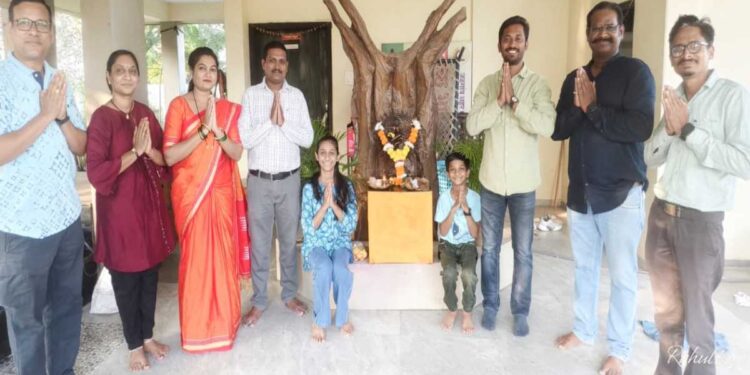 समर्थ कला संस्थेतर्फे मराठी रंगभूमी दिन साजरा